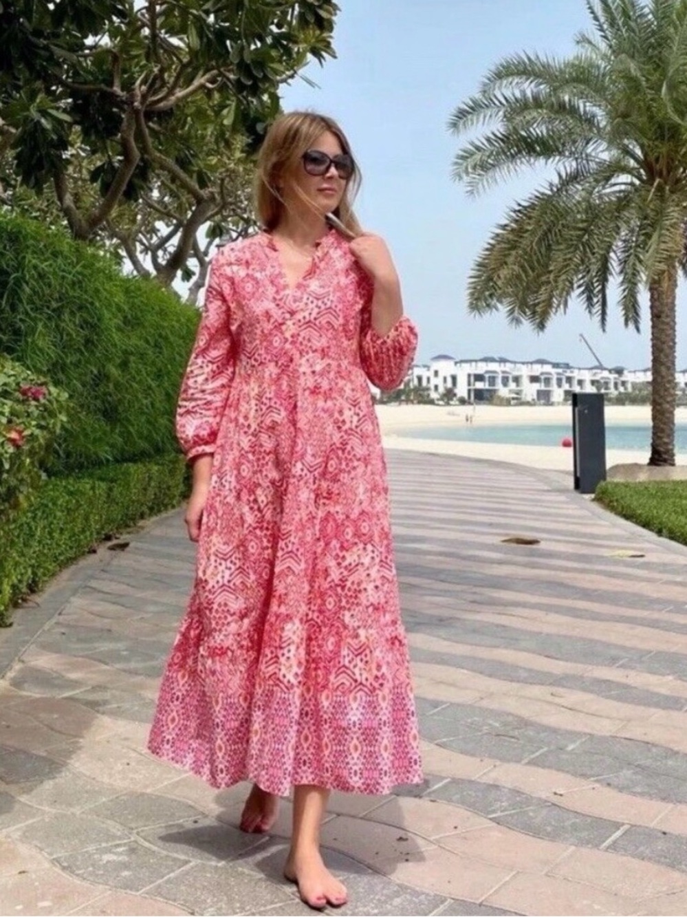 ZARA BLOGGERS’ FAVORITE PRINTED TIERED DRESS